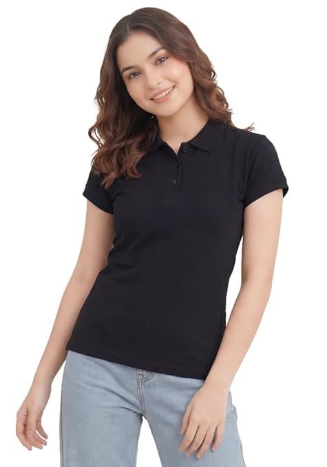 Wear Your Opinion Womens Polo Collar Neck T-Shirt
