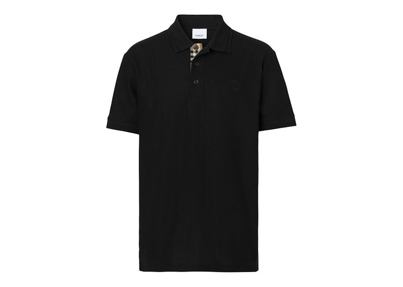 Black Monogram Polo Shirt