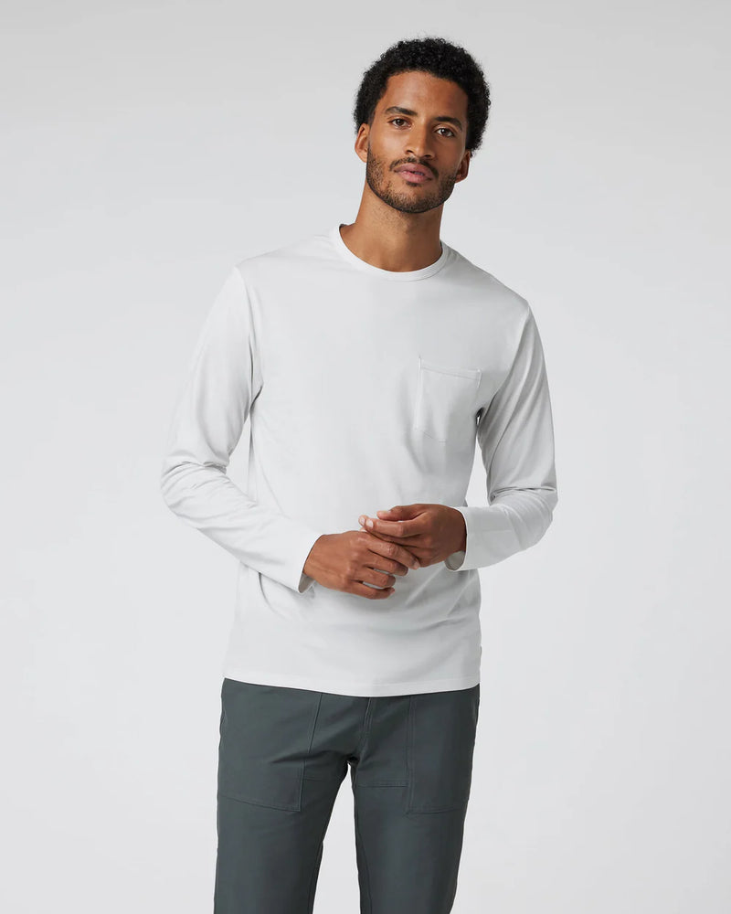Vuori Long Sleeve Mens Feather Tee