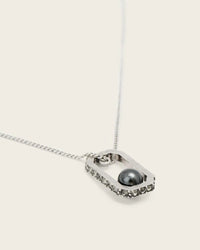 AllSaints Ellie Hex Necklace Women's Warm Silver Women's
