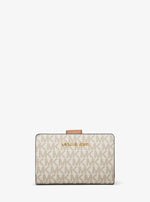 Jet Set Medium Signature Logo Wallet