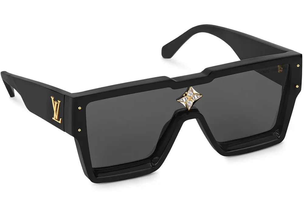 Louis Vuitton Sunglasses Cyclone Black with Dustbag