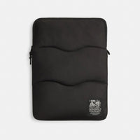 Coach Coachtopia Loop Laptop Sleeve With Wavy Quilting Black 2