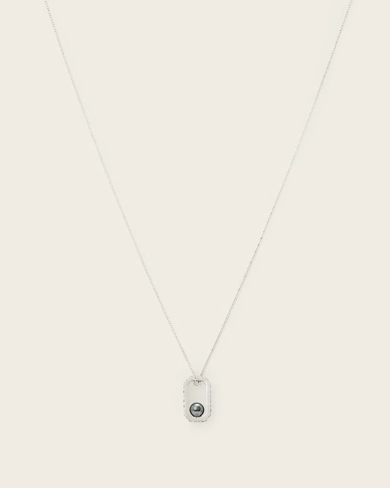 AllSaints Ellie Hex Necklace Women's Warm Silver Women's