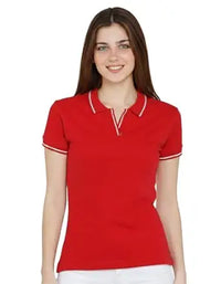 Scott International Women’s Cotton Polo T-Shirt
