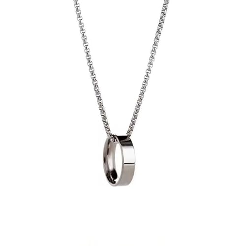 SALTY ALPHA Anti Tarnish Stainless Steel Promise Ring Locket