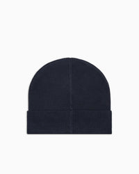 EA7 Cuffed beanie with jacquard logo Mountain Visibility