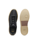 Boss X Aston Martin Trainers In Leather Black Black