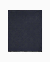 Emporio Armani Stole with all-over jacquard pattern