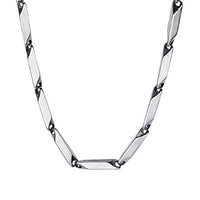 Meenaz Men Jewellery Valentine Silver Chain Necklace for Men