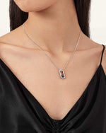 AllSaints Ellie Hex Necklace Women's Warm Silver Women's