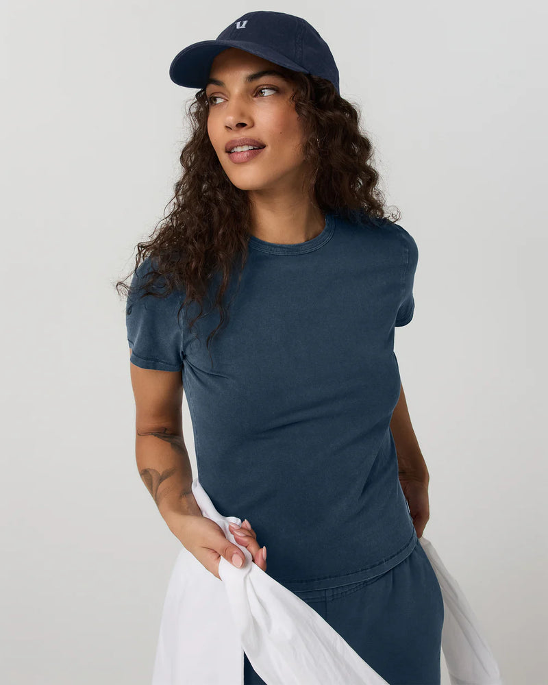 Vuori Short Sleeve Feather Classic Tee Garment Dye