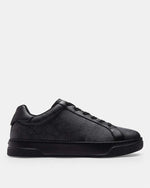 Coach High Line Sneaker In Signature Canvas Graphite-Black