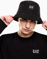 EA7 Technical fabric hat with logo