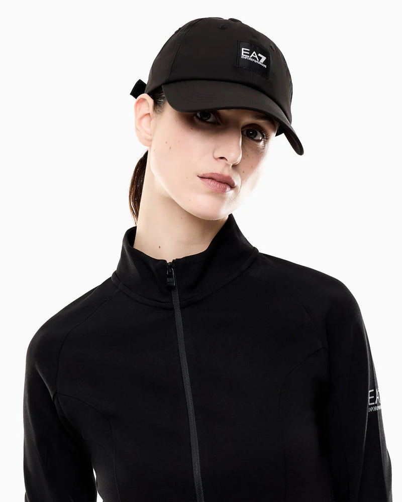 EA7 Cotton-blend baseball cap