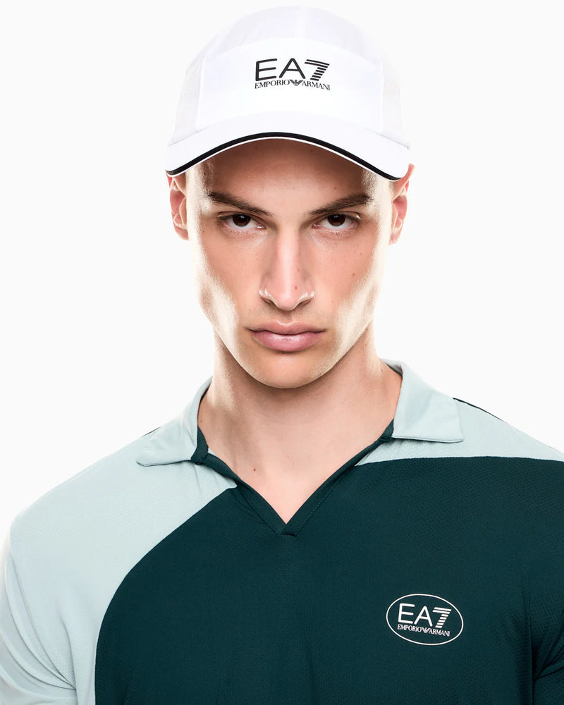 EA7 Outdoor cap in technical fabric and mesh Tennis Pro