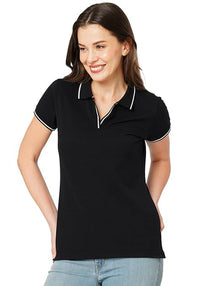 Wear Your Opinion Womens Premium Pique Polo Collar Neck T-Shirt