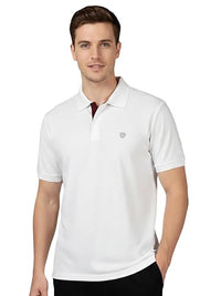 Men's Cotton Solid Polo Tshirt