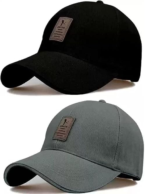 SELLORIA Brand Soft Cotton Adjustable Unisex Cap for Men and Women