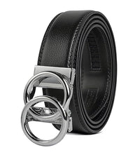Contacts Men's Genuine Leather Ratchet Belt