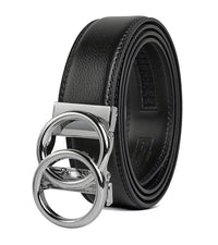Contacts Men's Genuine Leather Ratchet Belt