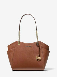 Large Saffiano Leather Shoulder Bag