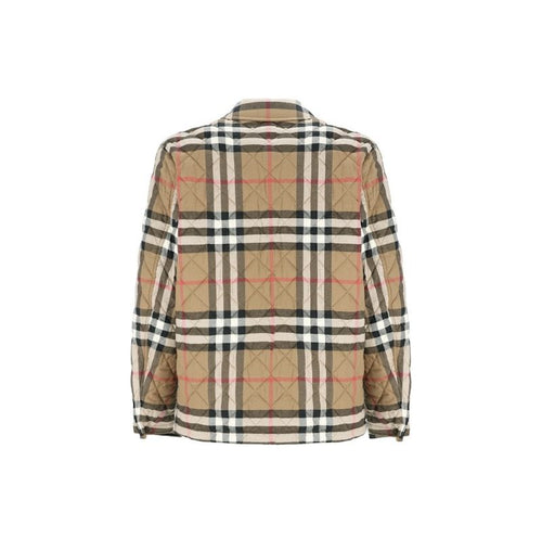 Burberry Quilted Check Overshirt