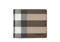 Expensive Love Check E-canvas Bifold Wallet