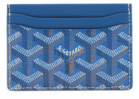 Goyard Saint Sulpice Blue Card Holder