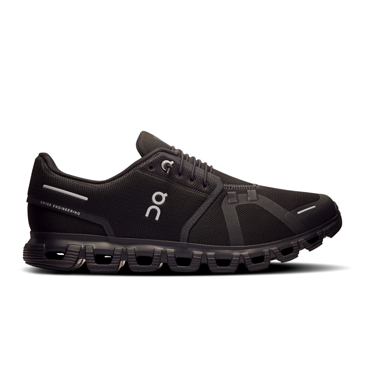 Running Cloud Black Performance Sneakers