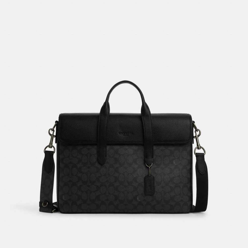 Signature Black Briefcase