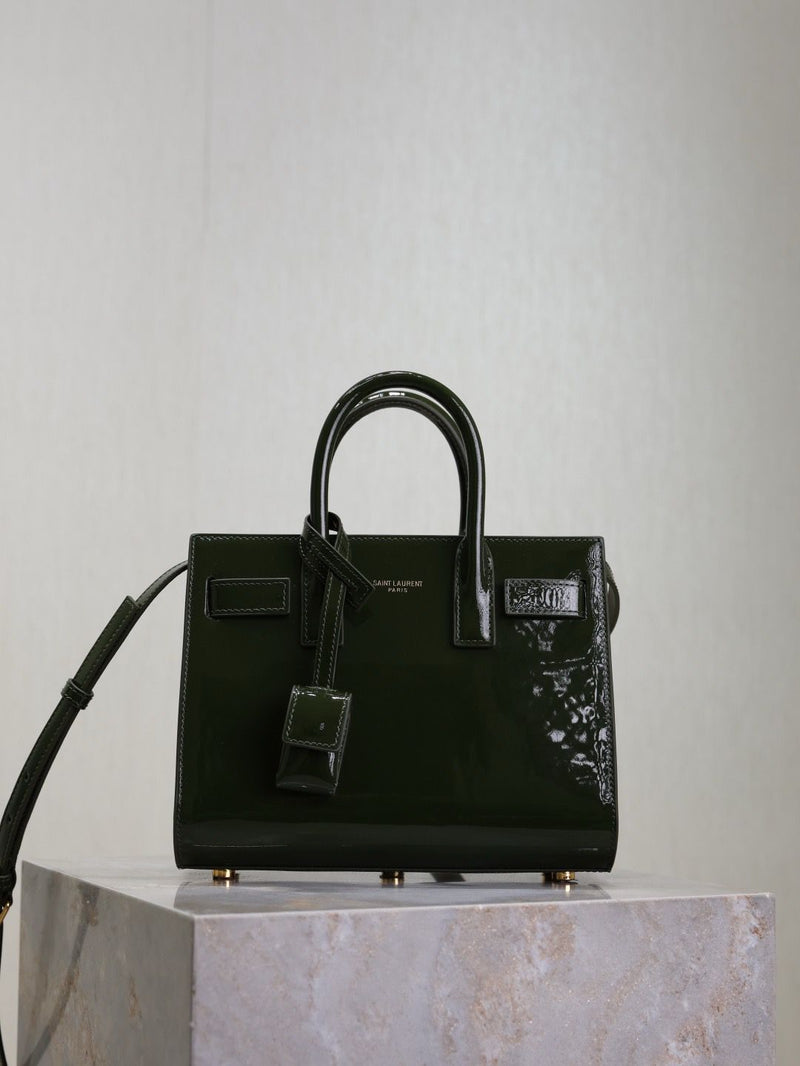 Nano Sac De Jour in Patent Leather