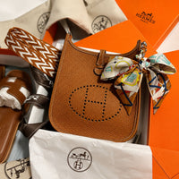Luxury Textured Leather Handbag with Silk Scarf