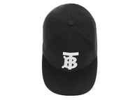 TB Monogram Motif Cotton Jersey Baseball Cap.