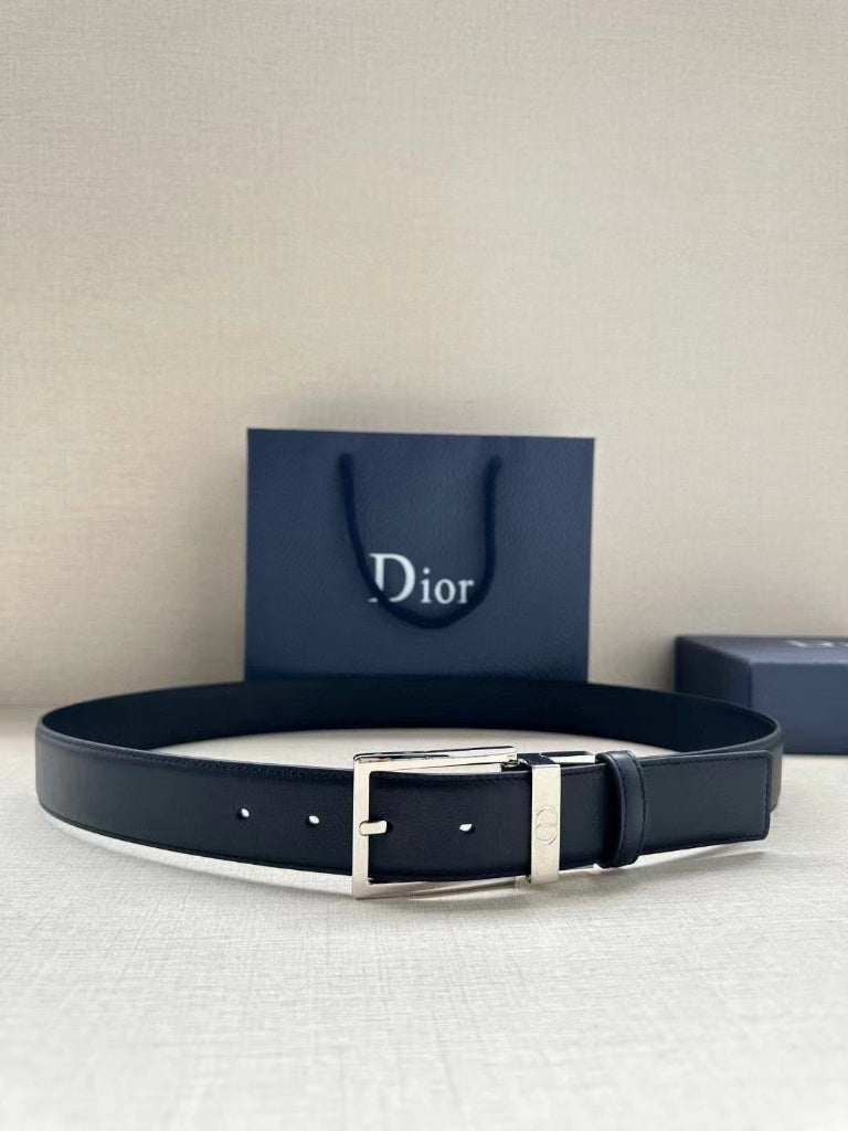 Expensive Love Rectangular Buckle Belt