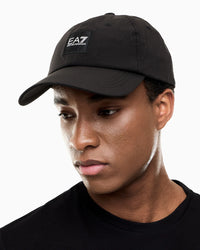 EA7 Cotton-blend baseball cap