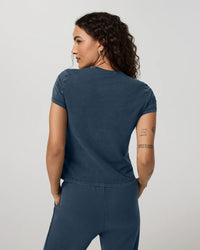 Vuori Short Sleeve Feather Classic Tee Garment Dye