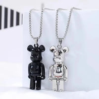 BEAR BRICKS SS PENDANT