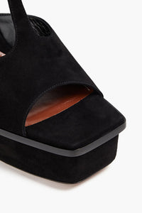 Zimmermann Suede Platform Sandals Black Women's Sale price Rs. 36,499.00 Regular price Rs. 47,499.00