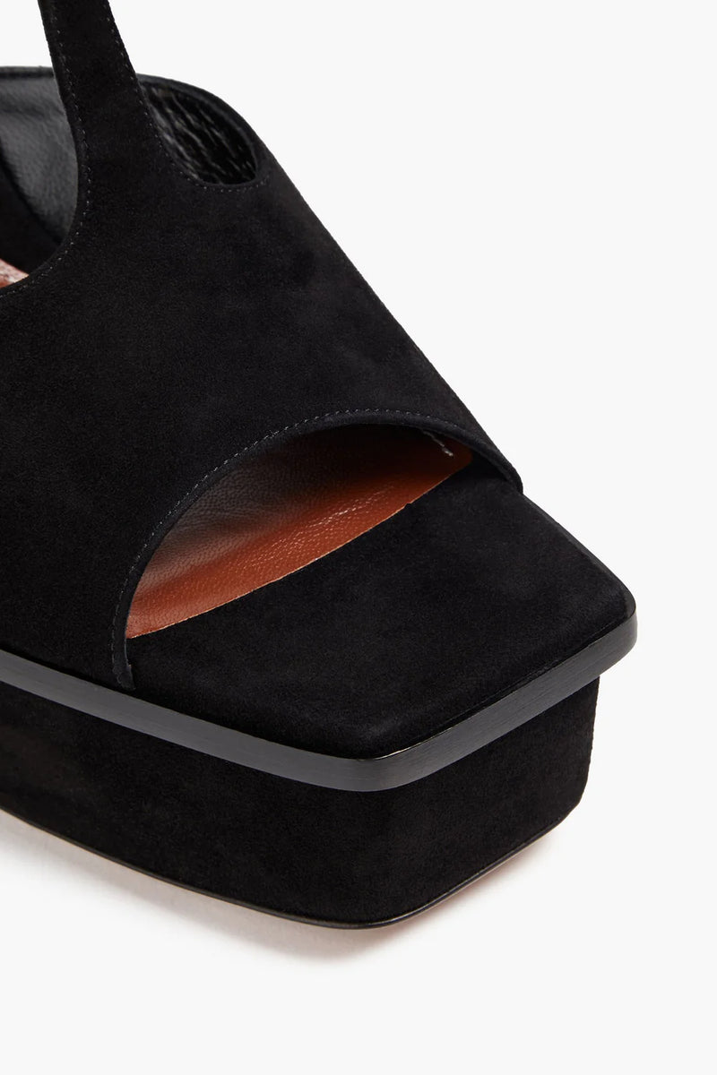 Zimmermann Suede Platform Sandals Black Women's Sale price Rs. 36,499.00 Regular price Rs. 47,499.00